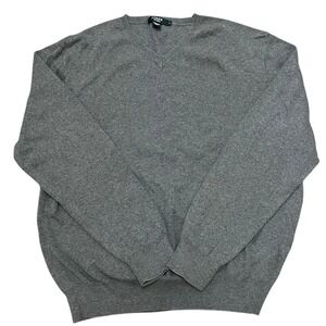 J. Crew Men's 100% Pima Cotton V Neck Sweater Large